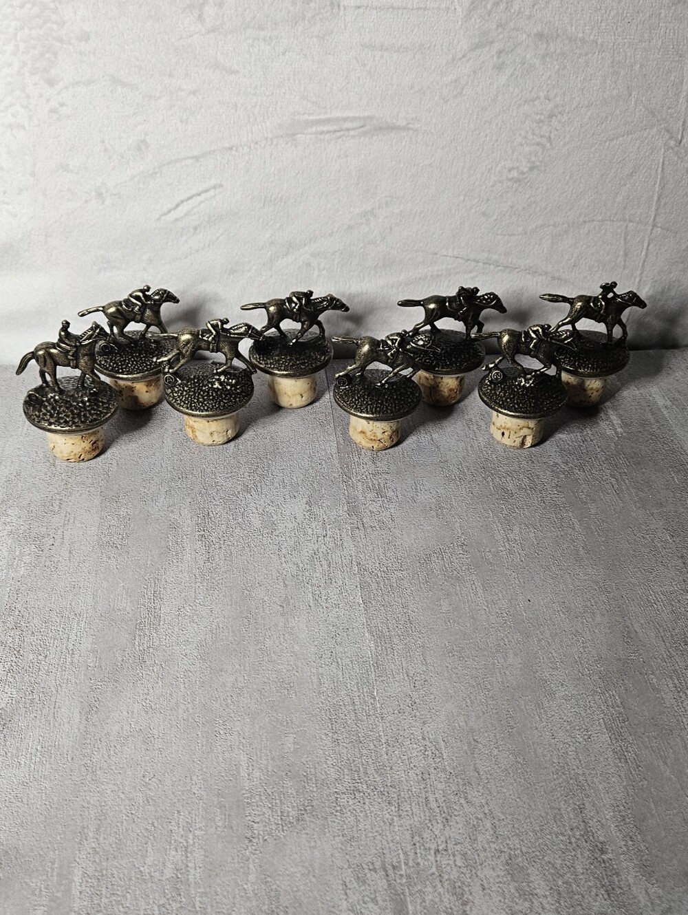 Complete Set Of Blanton’s  Bourbon Bottle Stoperrs